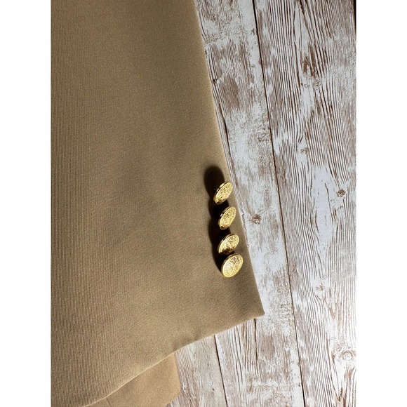 L.L. Bean Black Tag Men's Blazer Size‎ 41 Tall Camel Tan Notched Lapel Pockets - Picture 6 of 9